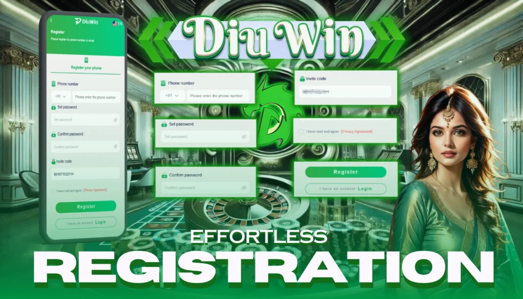 Diu Win Made Simple: How to Register Effortlessly on This Platform​